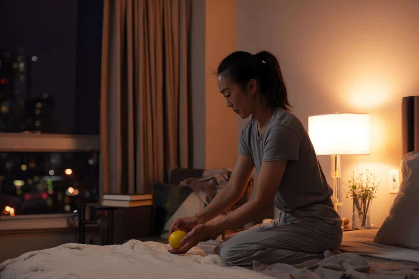 citron sous lit pour sommeil paisible
