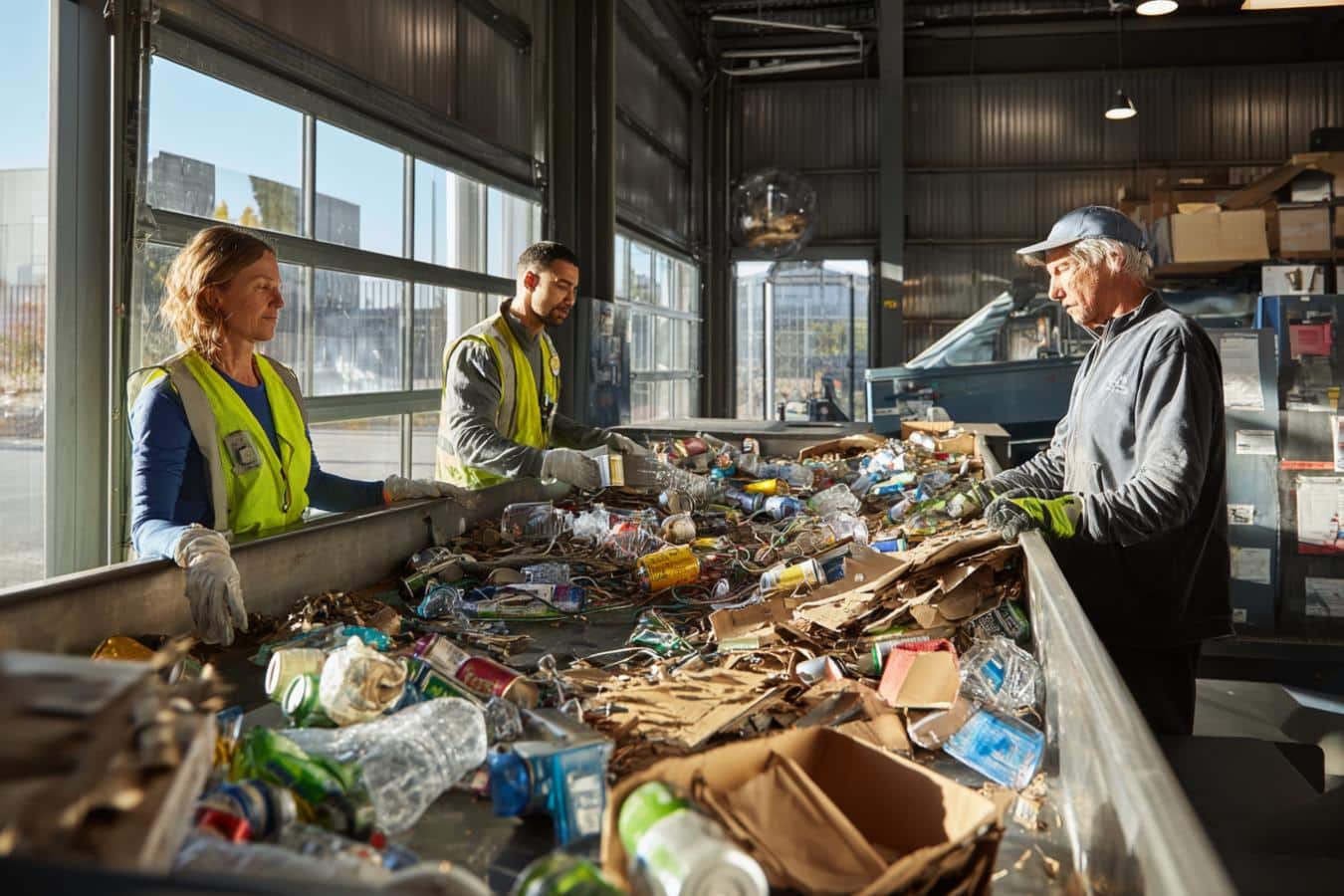economie circulaire cycle ressources recyclage