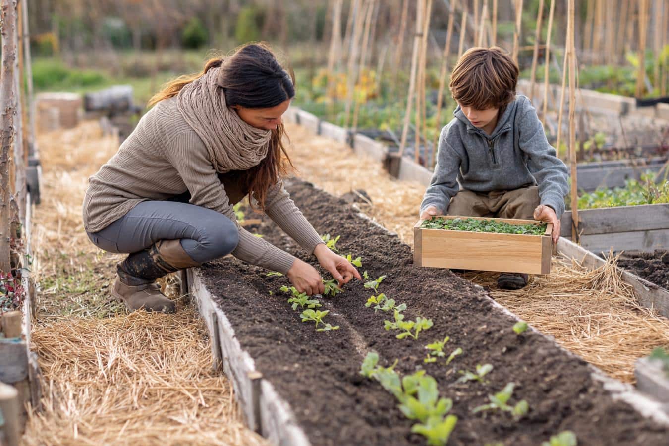 rotation cultures potager legumes jardin