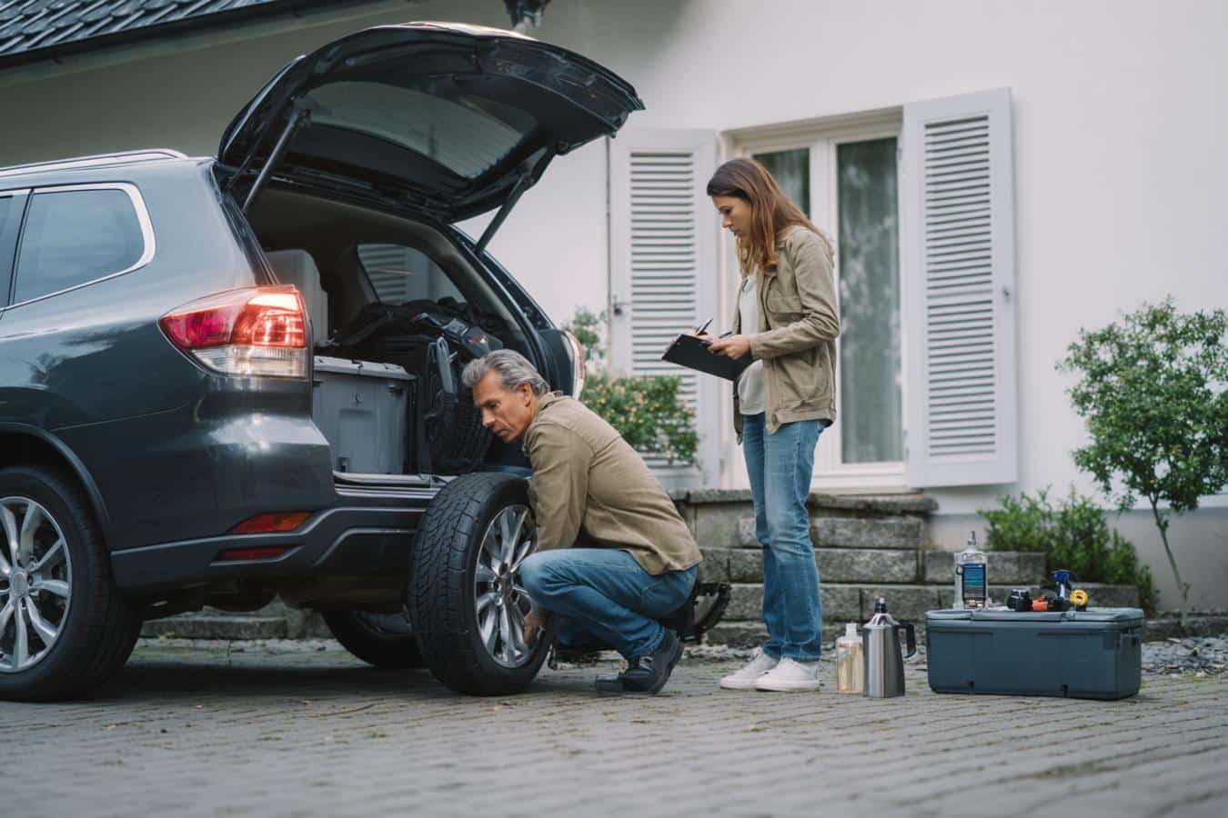 verifications voiture avant long road trip